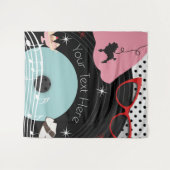 Tenture Années 50 Tenue Rétro Vintage Fête Déguisée (Devant (Horizontal))