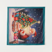 Tenture Anniversaire de Noël 10 (Devant (Horizontal))