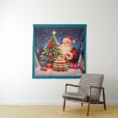 Tenture Anniversaire de Noël 10 (En situation)