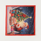 Tenture Anniversaire de Noël 11 (Devant (Horizontal))