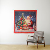 Tenture Anniversaire de Noël 11 (En situation)