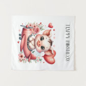 Tenture Anniversaire de Pig Pilot (Devant (Horizontal))