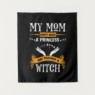 Tenture Anniversaire d'Halloween Ma Mère a Formé une Sorci