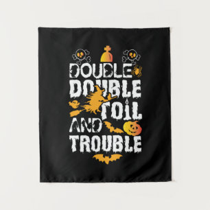 Tenture Anniversaire Double Double Huile et Trouble Hallow