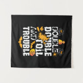 Tenture Anniversaire Double Double Huile et Trouble Hallow (Devant (Horizontal))