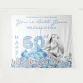 Tenture Anniversaire du diamant (Devant (Horizontal))