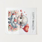 Tenture Anniversaire du Pilote Mouton (Devant (Horizontal))