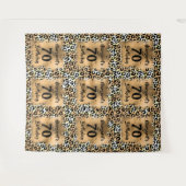 Tenture Anniversaire du Poster de animal léopard (Devant (Horizontal))