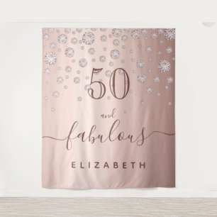 Tenture Anniversaire fabuleux rose gold diamants glamour