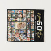 Tenture Anniversaire Photo Collage rendre AGE AGE Bon 51 P (Devant (Horizontal))