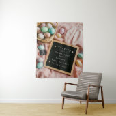 Tenture Annonce de grossesse de Pâques excitante  (En situation)