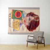 Tenture Annonce de Lucky Strikes 1929 avec Billie Burke (En situation (horizontale))