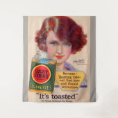 Tenture Annonce de Lucky Strikes 1929 avec Billie Burke (Devant)