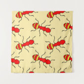 Tenture Ant seamless pattern vintageant, abstract, animal, (Devant (Horizontal))
