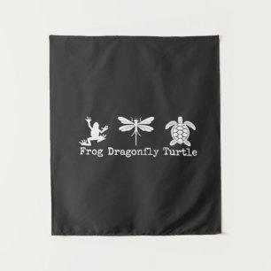 Tenture Anti-Trump FDT Anti-Maga Frog Turtle