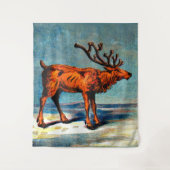 Tenture antique caribou (Devant)