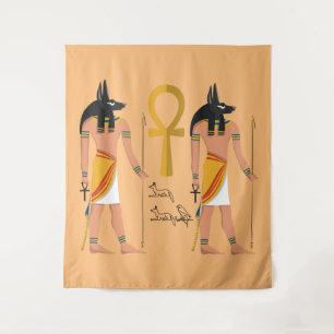 Tenture Anubis guardian of death