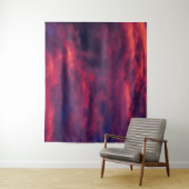 Tenture août rouge (En situation)