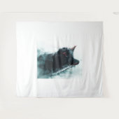 Tenture Apocalypse de chat Zombie (Devant (Horizontal))