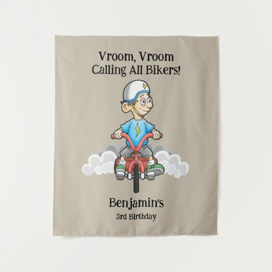 Tenture Appel à tous les vélos (Devant)