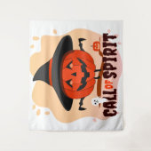 Tenture Appel de l'Esprit d'Halloween (Devant)