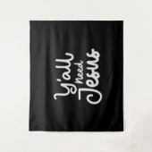 Tenture Appel de réveil spirituel - Vous avez besoin de Jé (Devant)