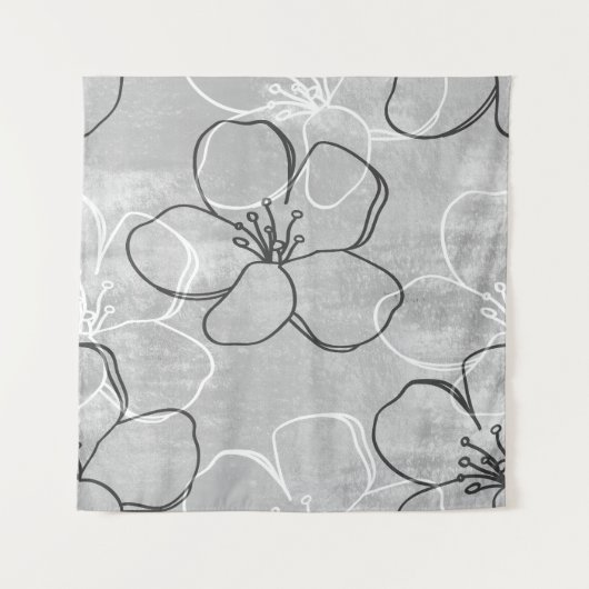 Tenture Apple Blossom Dream : Ornement Abstrait (Devant)