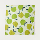 Tenture Apple seamless pattern. Fruit theme illustration.a (Devant (Horizontal))
