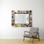 Tenture appréciation de papa | Fête des pères 22 Collage p (En situation (horizontale))