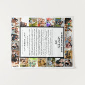 Tenture appréciation de papa | Fête des pères 22 Collage p (Devant (Horizontal))