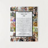 Tenture appréciation de papa | Fête des pères 22 Collage p (Devant)