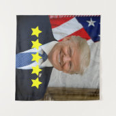 Tenture Approbation du président Donald Trump (Devant (Horizontal))