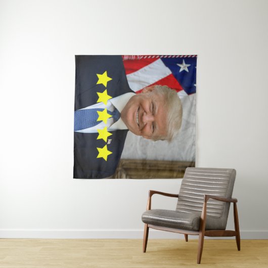 Tenture Approbation du président Donald Trump (En situation (horizontale))