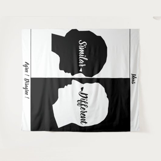 Tenture Approuver Tapestry (Devant (Horizontal))