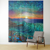 Tenture Aqua Mirage (En situation)