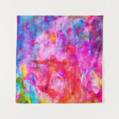 Tenture Aquarelle Abstraite couleur arrière-plan, arrière  (Devant (Horizontal))