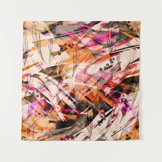 Tenture Aquarelle, arrière - plan abstrait vintage. (Devant (Horizontal))