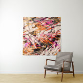 Tenture Aquarelle, arrière - plan abstrait vintage. (En situation (horizontale))