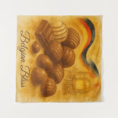 Tenture Aquarelle belge Bliss-Elegant (Devant (Horizontal))