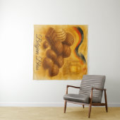 Tenture Aquarelle belge Bliss-Elegant (En situation (horizontale))