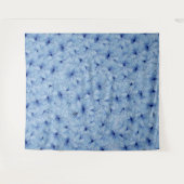 Tenture Aquarelle Bouquet de fleurs sauvages bleues (Devant (Horizontal))