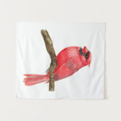 Tenture Aquarelle cardinale (Devant (Horizontal))