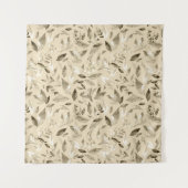 Tenture Aquarelle chute feuilles 4 (Devant (Horizontal))