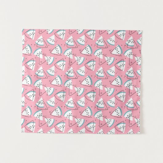 Tenture Aquarelle colorée (Devant (Horizontal))