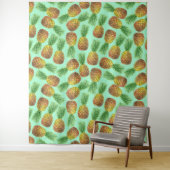 Tenture Aquarelle d'ananas 2 (En situation)