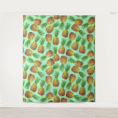 Tenture Aquarelle d'ananas 2 (Devant)