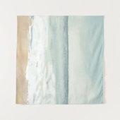 Tenture Aquarelle de plage (Devant (Horizontal))