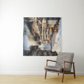 Tenture Aquarelle de Porto (En situation (horizontale))