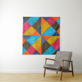 Tenture Aquarelle design créatif abstrait. (En situation (horizontale))