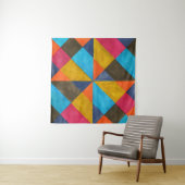 Tenture Aquarelle design créatif abstrait. (En situation)